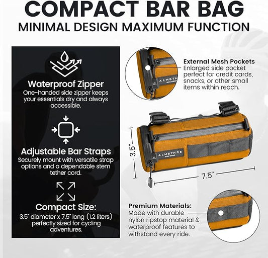 Almsthre Compact Bar Bag California Gold