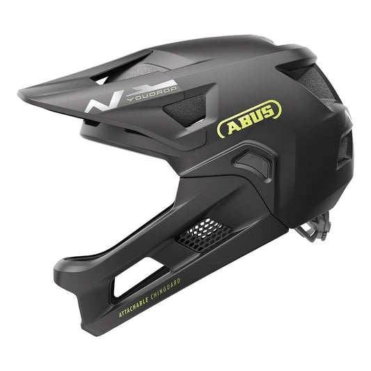 Abus YouDrop Full Face Helmet SM Velvet Black