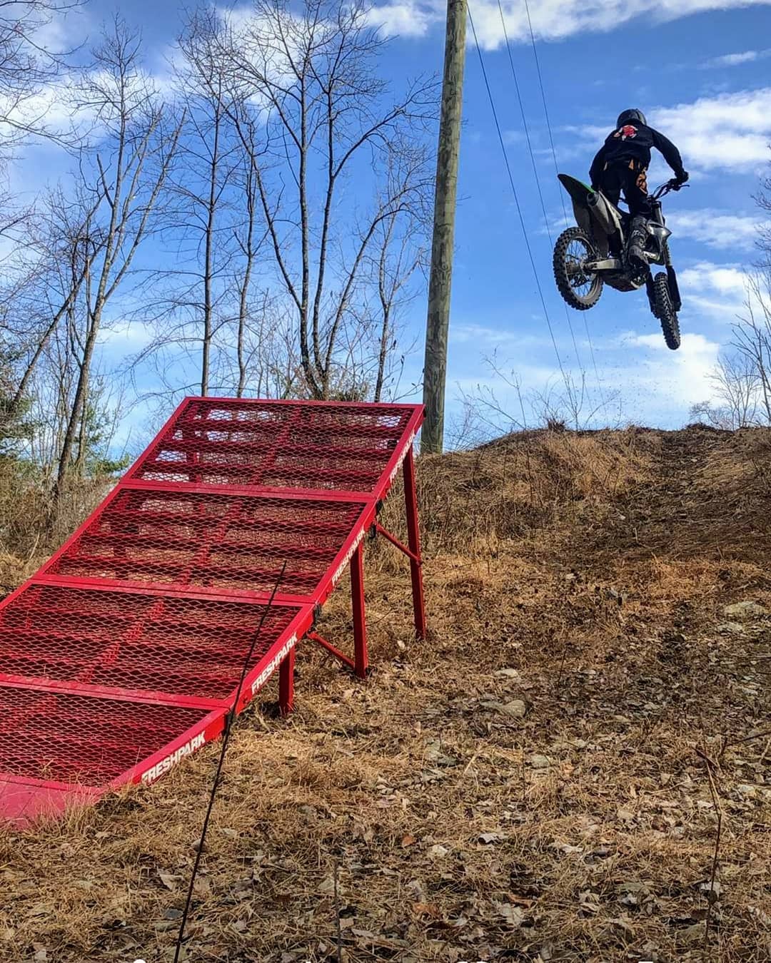Freshpark Portable Moto Jump Ramp Freshpark