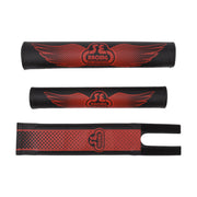 SE Bikes Wing Pad Set Black and Red