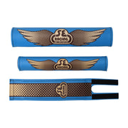 SE Bikes Wing Pad Set Blue/Brown
