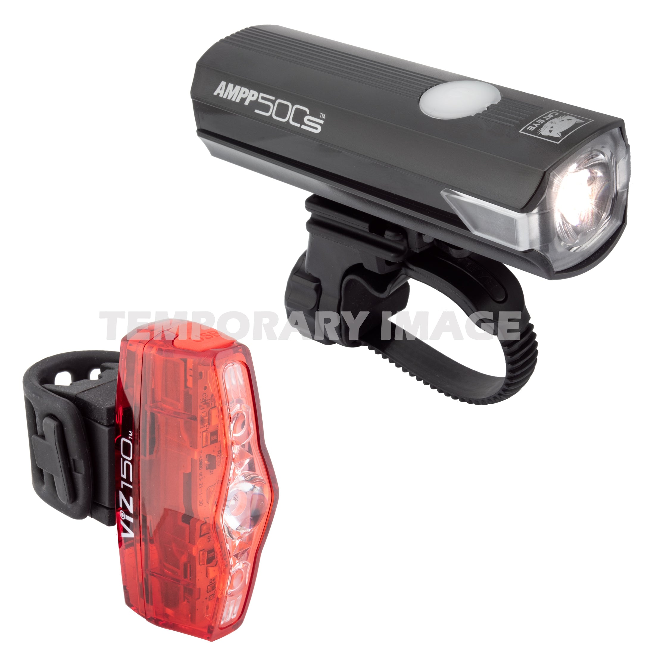 Cateye Combo Light Set AMPP500S/VIZ150 HL-EL085S/TL-LD800N