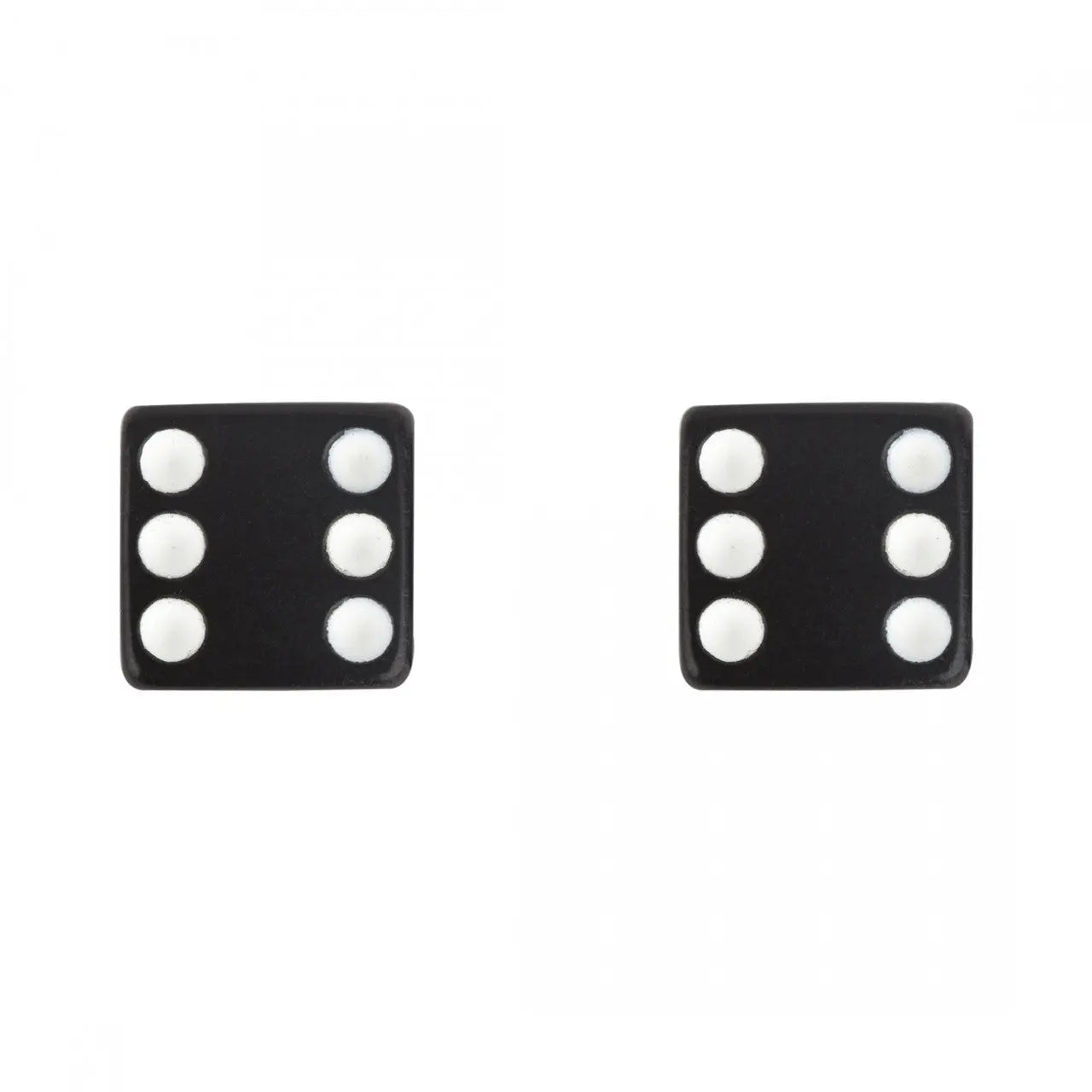 Trik Topz Dice Black Valve Caps (1pr) BIKEFACTORY Hawaii