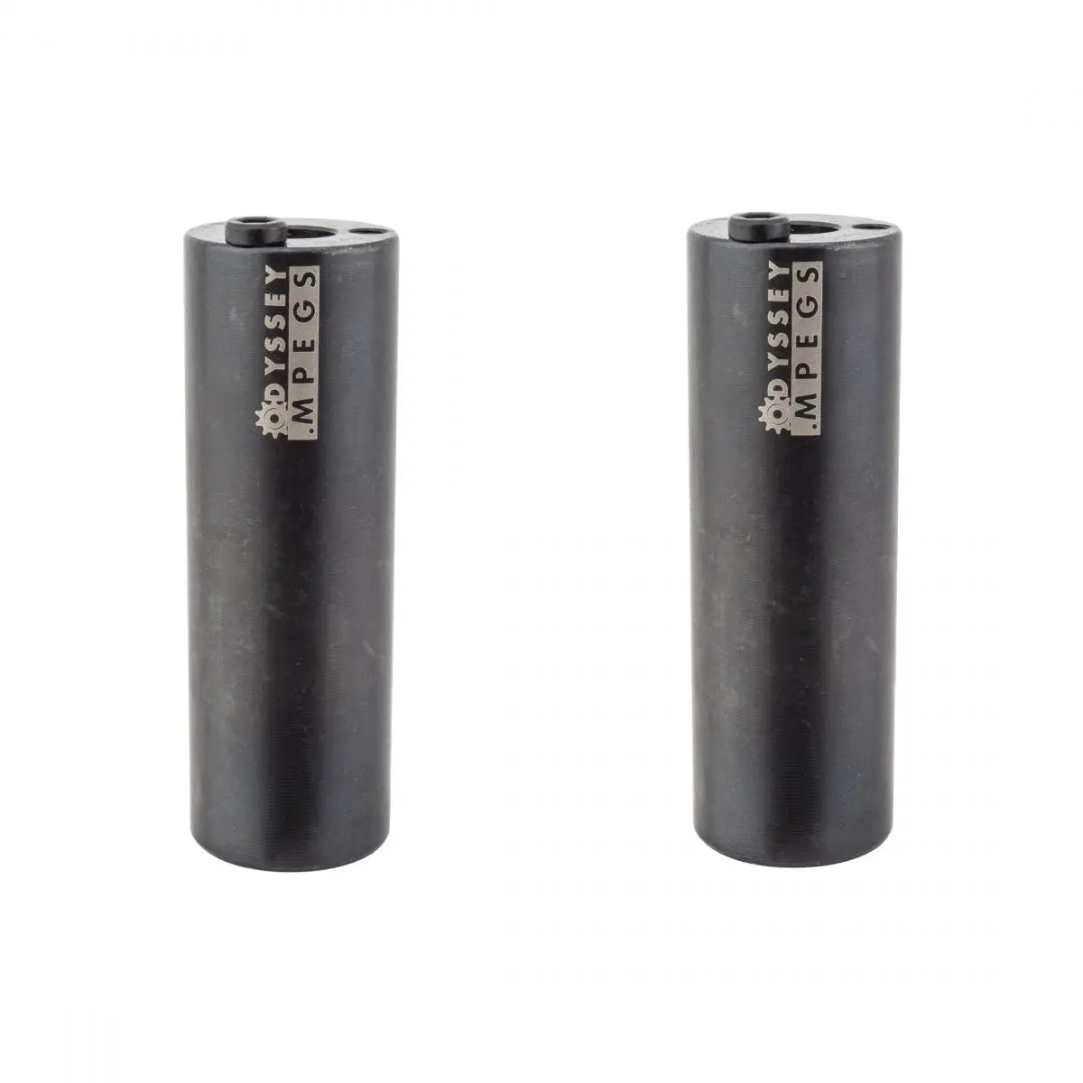 Odyssey MPEG 14mm Black Pegs With 3/8" Adaptor Pair BIKEFACTORY Hawaii