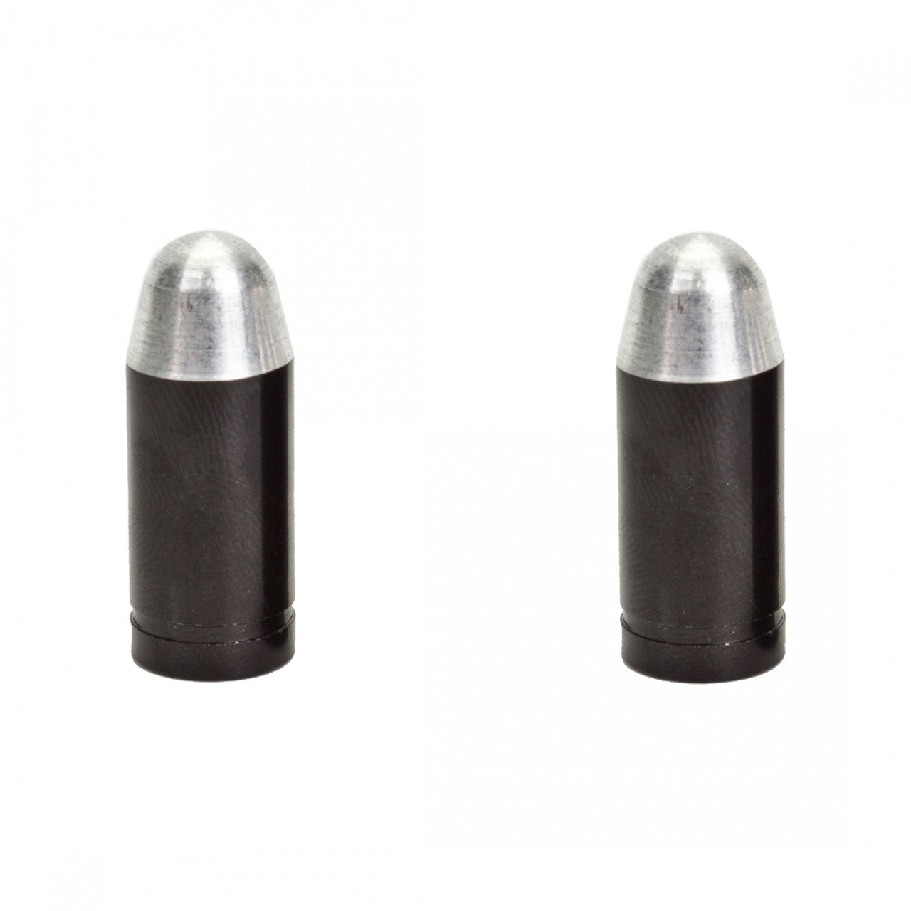 Trik Topz Bullet Black Valve Caps (1pr)