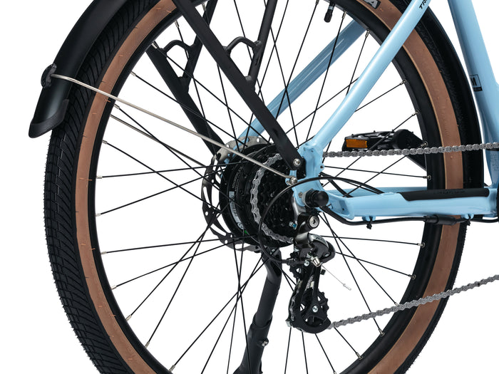 Troxus Trax LT 27.5" (M) - Capri Blue E-Bike Troxus