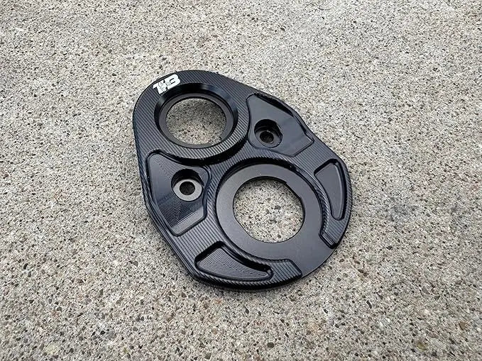 Titanium Aluminum Key Cover/USB Plate for E-Ride Pro/Surron - Black BIKEFACTORY Hawaii