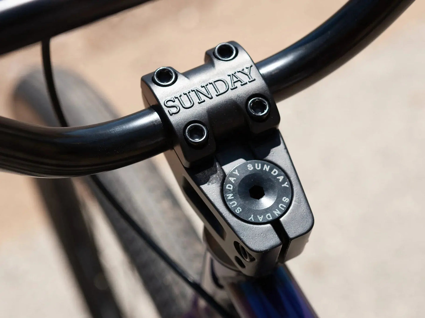 Sunday Bikes High C 29" Complete Gloss Trans Purple to Raw Fade (213) Sunday Bikes