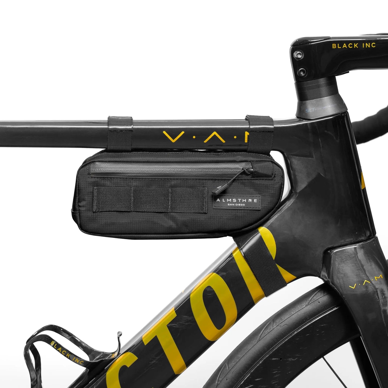 Almsthre Compact Frame Bag Midnight Black Almsthre