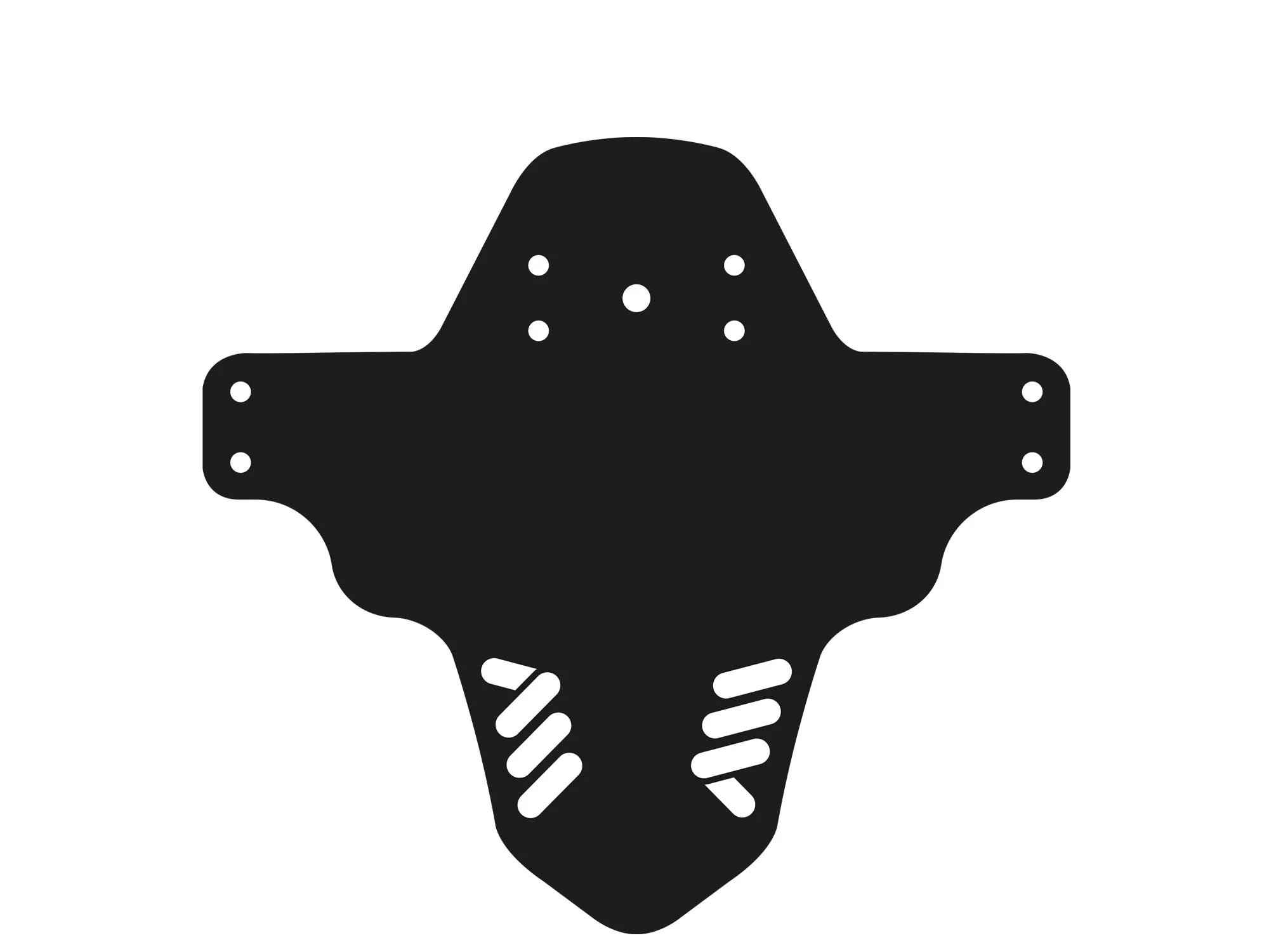 All Mountain Style Mud Guard - Black