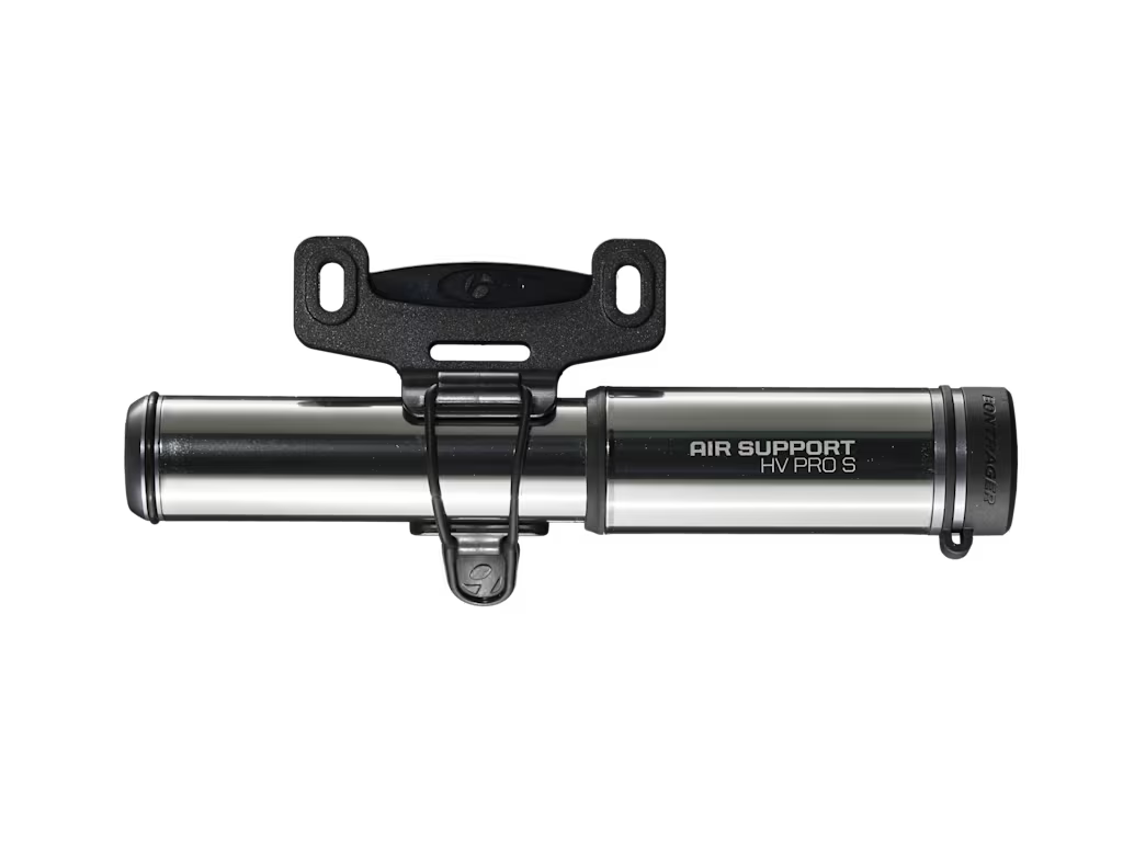 Bontrager Air Support HV Pro Mini Pump, Silver Trek Bicycle Corporation