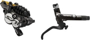 Shimano Saint BL-M820-B/BR-M820 Rear Hydraulic Disc Brake & Lever - Finned Metal Pads, Black BIKEFACTORY Hawaii