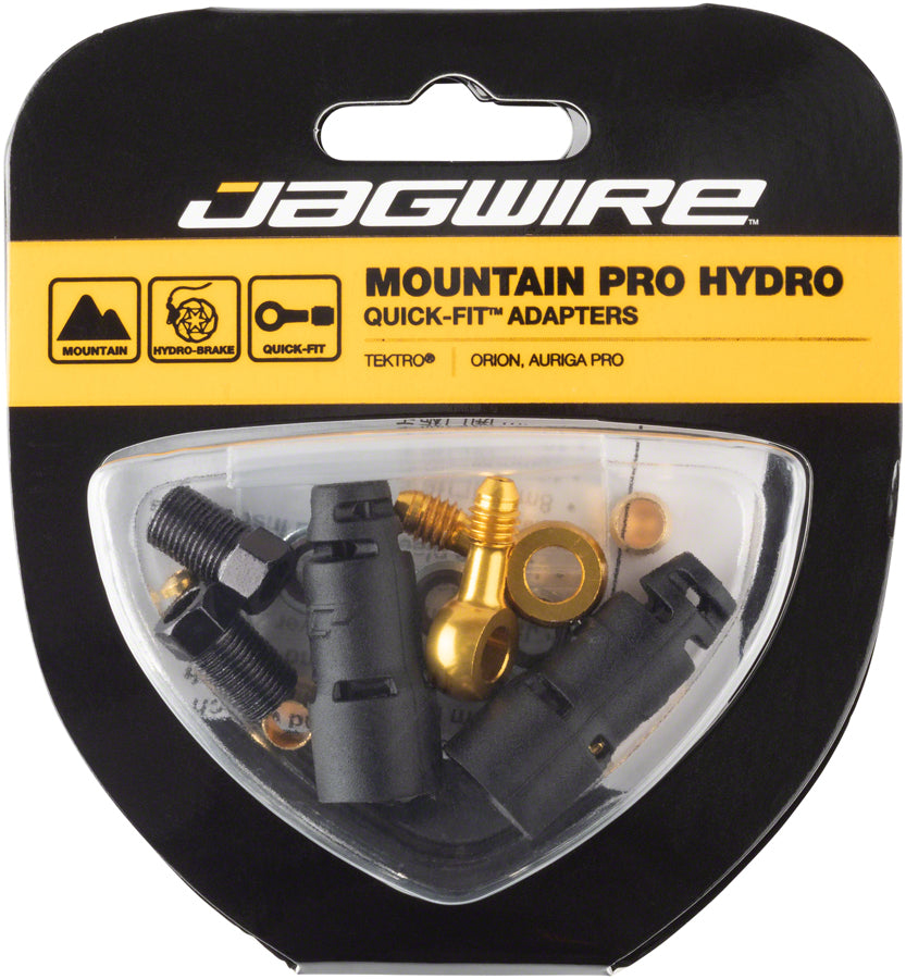 Jagwire Mountain Pro Disc Brake Hydraulic Hose Quick-Fit Adaptor for Tektro Orion, Auriga Pro, Gemini SL BIKEFACTORY HAWAII