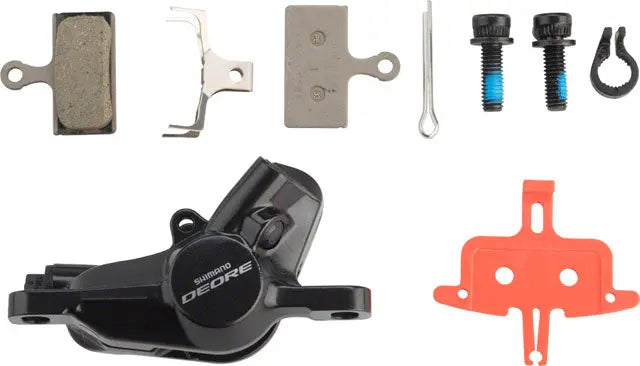 Shimano Deore BR-M6000 Disc Brake Caliper with Resin Pads Front or Rear Black BIKEFACTORY Hawaii