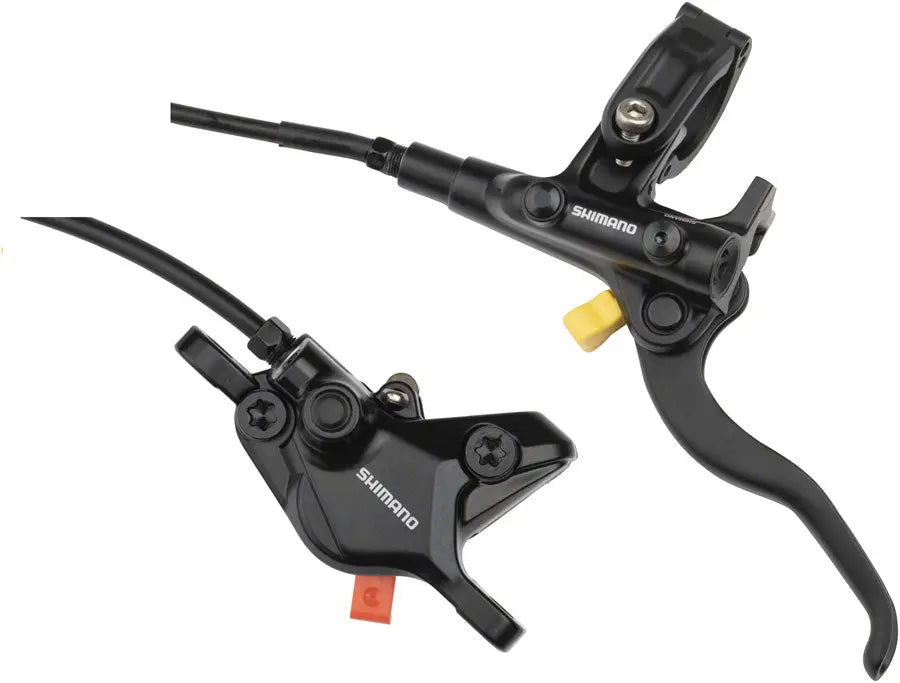 Shimano Deore BL-M4100/BR-MT410 Disc Brake and Lever - Front, Hydraulic, Resin Pads, Gray BIKEFACTORY Hawaii