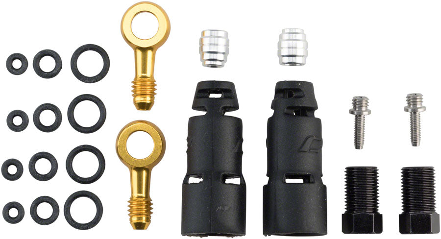 Jagwire Pro Quick-Fit Adapters for Hydraulic Hose - Fits SRAM Code R/RSC/Level TLM/Ultimate BIKEFACTORY HAWAII