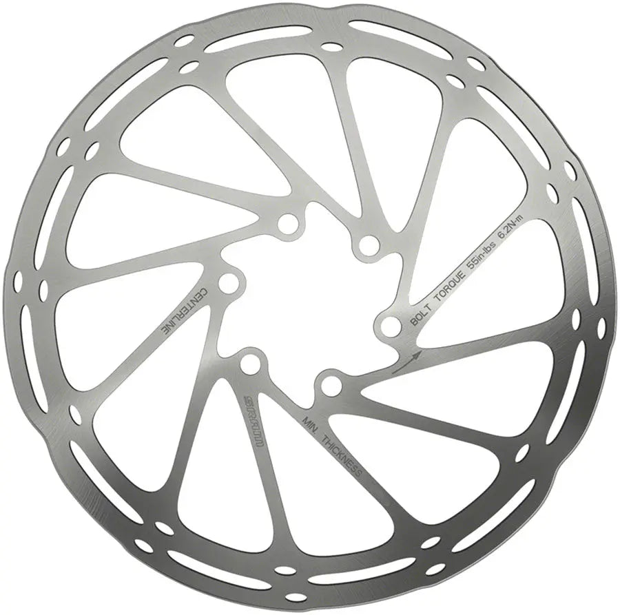SRAM CenterLine Disc Brake Rotor - 160mm, 6-Bolt, Silver BIKEFACTORY Hawaii