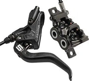 Magura MT5 Disc Brake and Lever - Front or Rear, Hydraulic, Post Mount, Black Magura