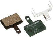 Tektro E10.11 Disc Brake Pads (brown box) - Low Noise Resin Compound, For 2-Piston Brake Caliper BIKEFACTORY HAWAII