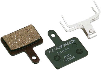 Tektro E10.11 Disc Brake Pads (brown box) - Low Noise Resin Compound, For 2-Piston Brake Caliper BIKEFACTORY HAWAII