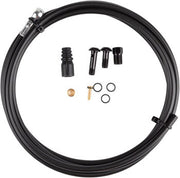 Tektro Disc Brake Hydraulic Hose Kit - With Banjo Unit, 5.5mm Kevlar Hose, 2000mm QBP