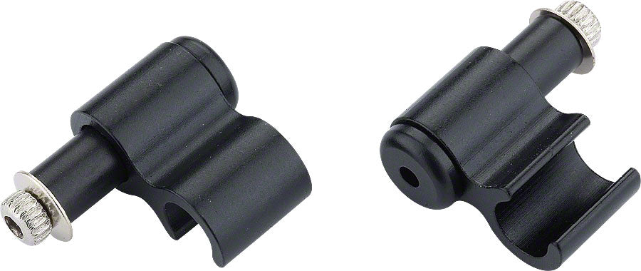Jagwire Cable Grip (2 Pieces) - Black Alloy