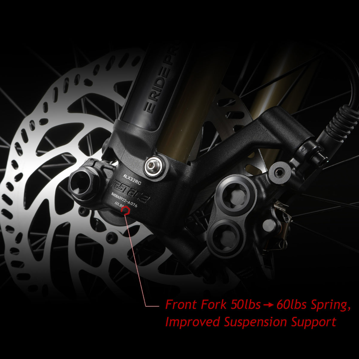 E RIDE PRO - PRO 4.0 - 19"/18" Electric Dirtbike "Long Seat"