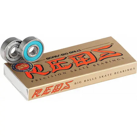 Bones Big Balls Reds Skate Bearings 8-Pack Bones
