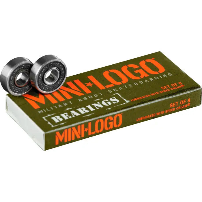 Mini Logo Skateboard Bearings Series 3 8pk BIKEFACTORY Hawaii