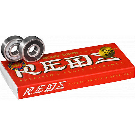 Bones SUPER Reds Skate Bearings 8-Pack Bones