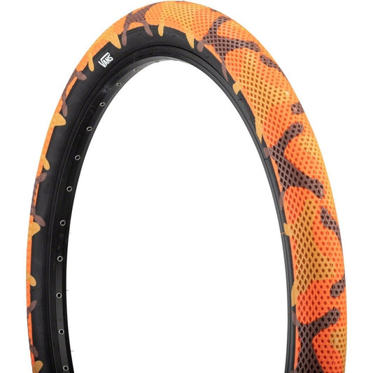 Cult Vans Collab Juvenile 14" x 2.125" Tire Orange Camo w/Black Sidewall