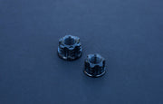 Flow Carbon Titanium  RearAxle Nuts R/RX,S2,ZX - Black