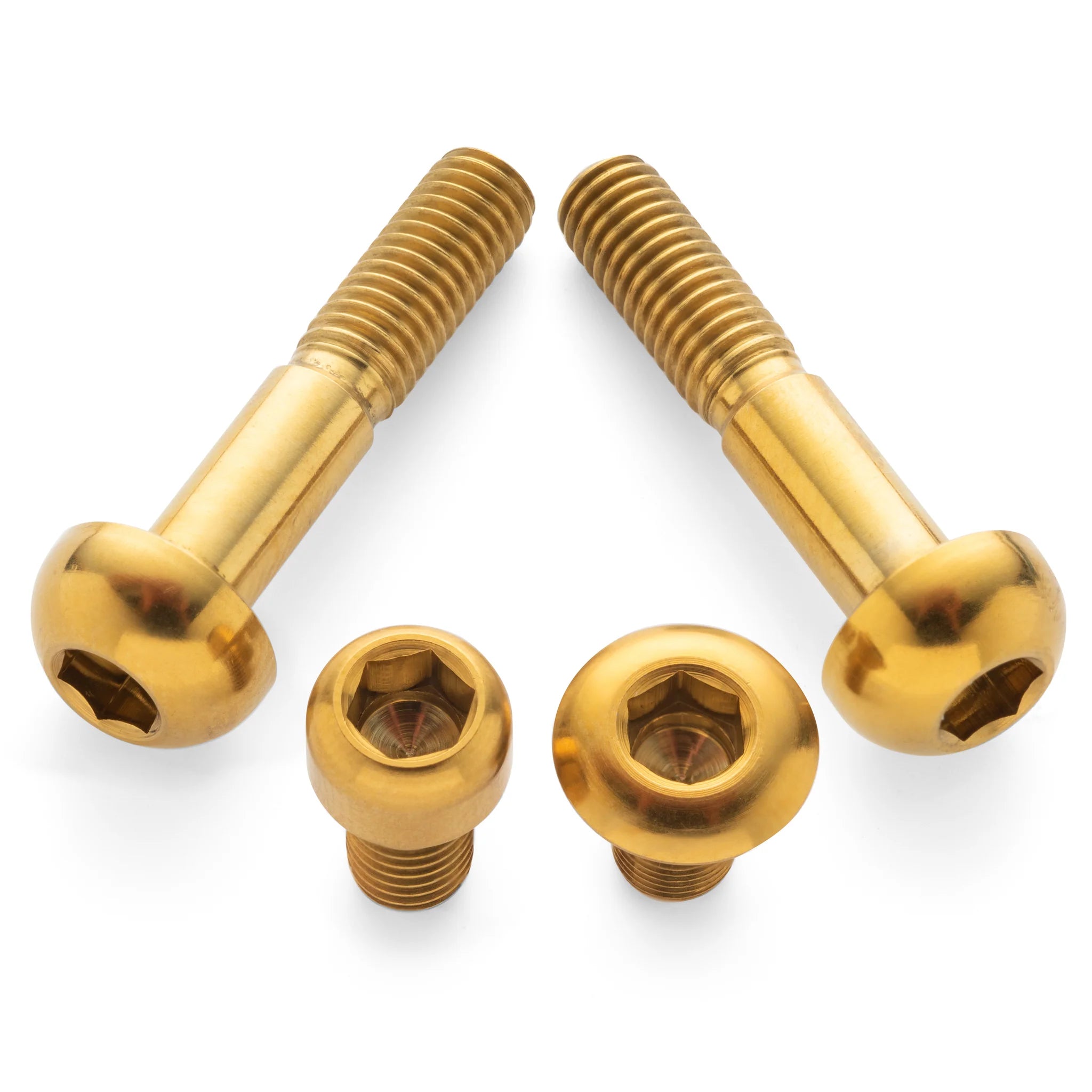 43 Bolts Brake Lever Hardware Metric - Gold