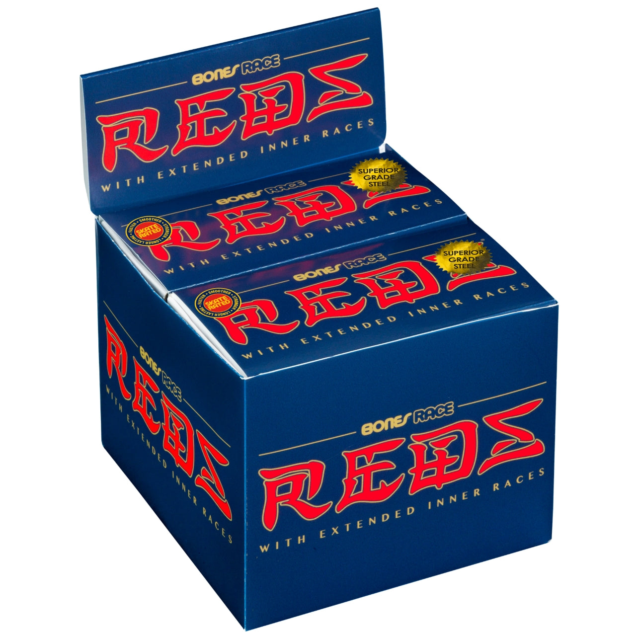 Bones Race Reds Skate Bearings 8-Pack Bones