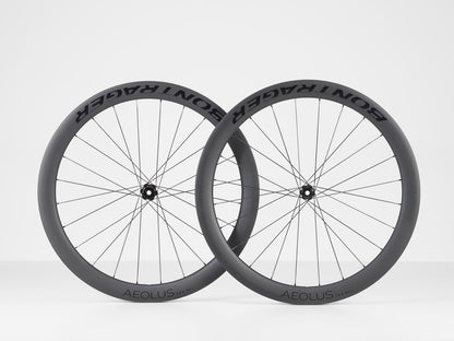 Bontrager Aeolus Pro 51 TLR Disc Road Wheel, Black Front