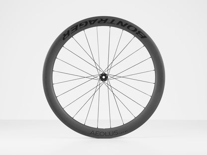 Bontrager Aeolus Pro 51 TLR Disc Road Wheel, Black Front