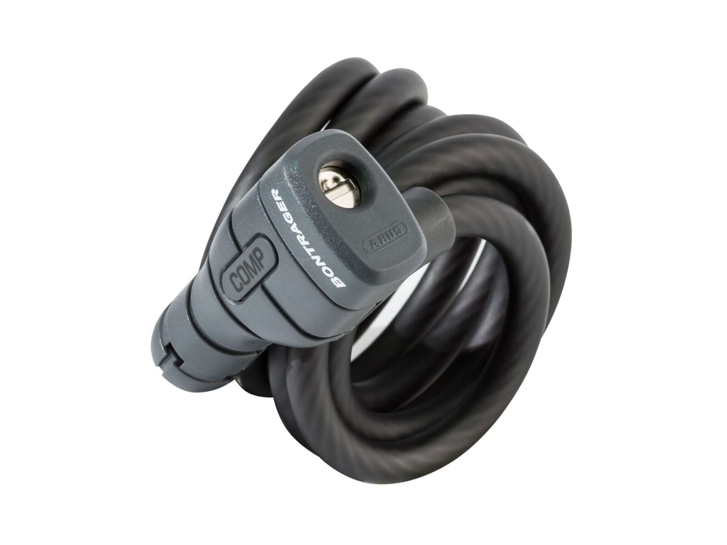 Bontrager Comp Keyed Cable Lock 10mm x 180cm (70.9") Black Bontrager