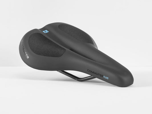 Bontrager Commuter Fluid Bike Saddle 270mm x 185mm Black