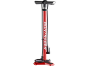 Bontrager Dual Charger Floor Pump Red Bontrager