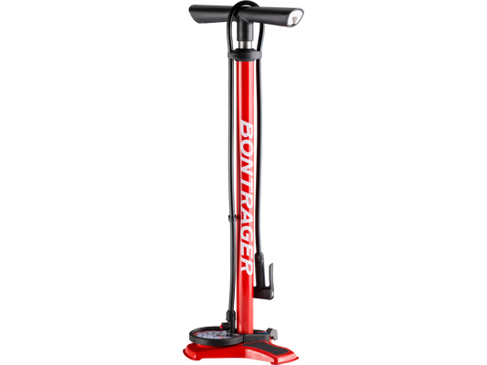 Bontrager Dual Charger Floor Pump Red