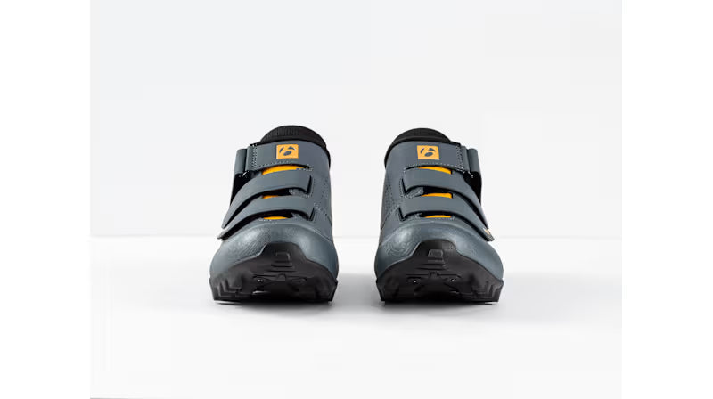 Bontrager Evoke Shoe Men (40) - Battleship Blue/Marigold
