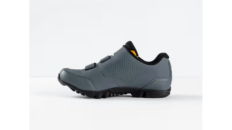 Bontrager Evoke Shoe Men (40) - Battleship Blue/Marigold