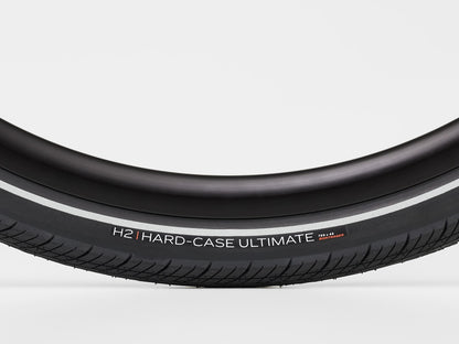 Bontrager H2 Hard-Case Ultimate Reflective Hybrid Tire 700C x 45mm Black/Reflective