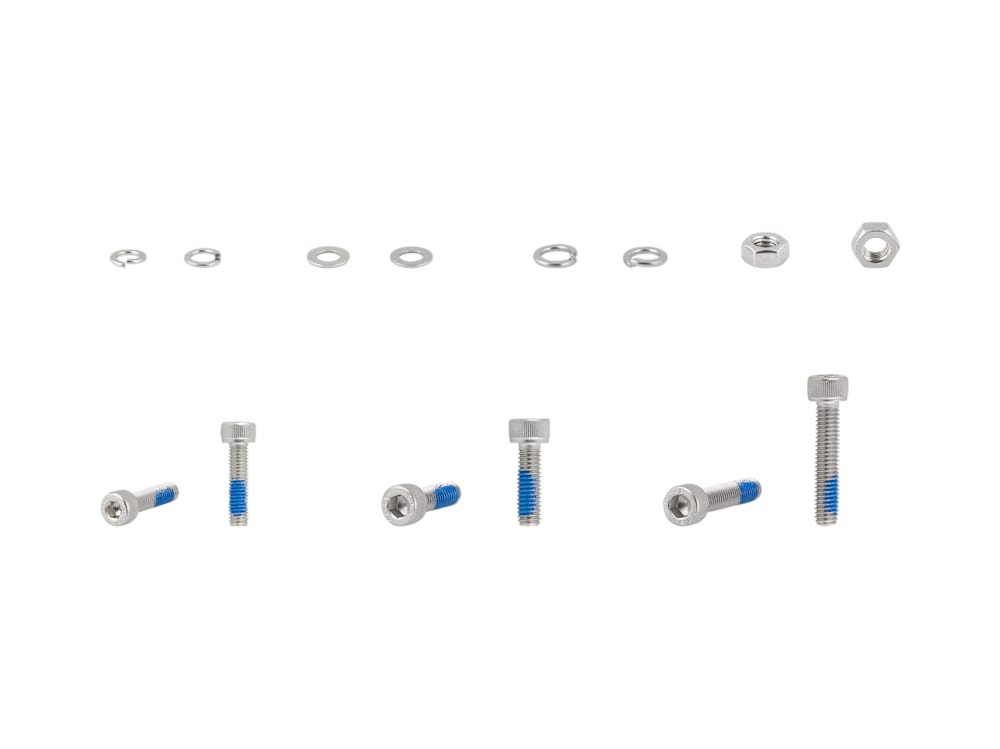 Bontrager Integrated Rear Kickstand Hardware Kit - Silver