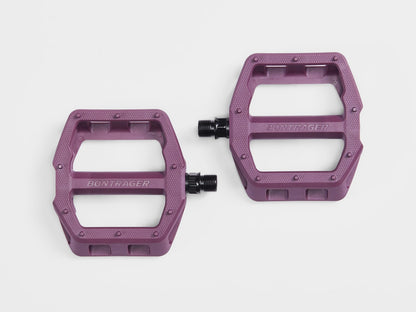 Bontrager Line Comp Flat Pedal Set 9/16"(15mm) Mulberry