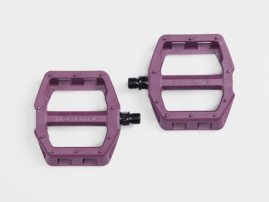 Bontrager Line Comp Flat Pedal Set 9/16"(15mm) Mulberry