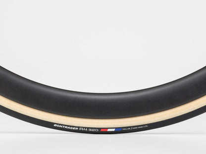 Bontrager R4 320 Hard Case Lite Clincher Tire 700 x 25c Black/Natural
