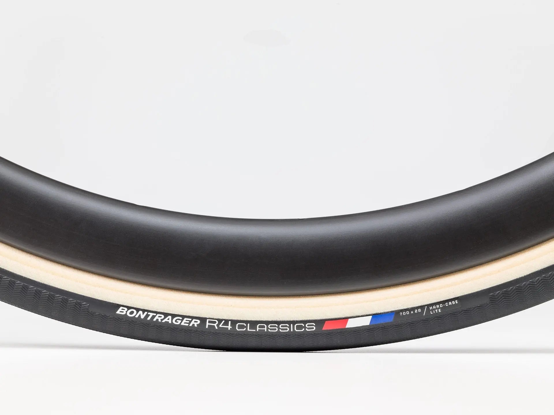 Bontrager R4 Classics 700C x 28mm Hard-Case Lite Tire Black/Tan Bontrager