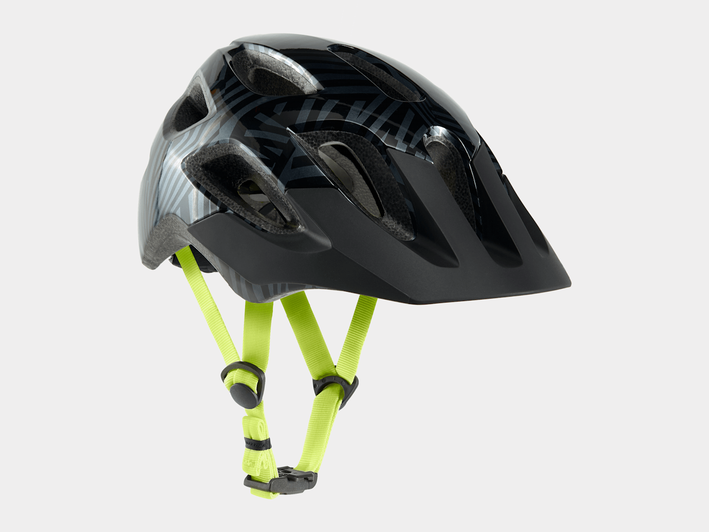 Bontrager Tyro Children's Bike Helmet Black/Radioactive Yellow