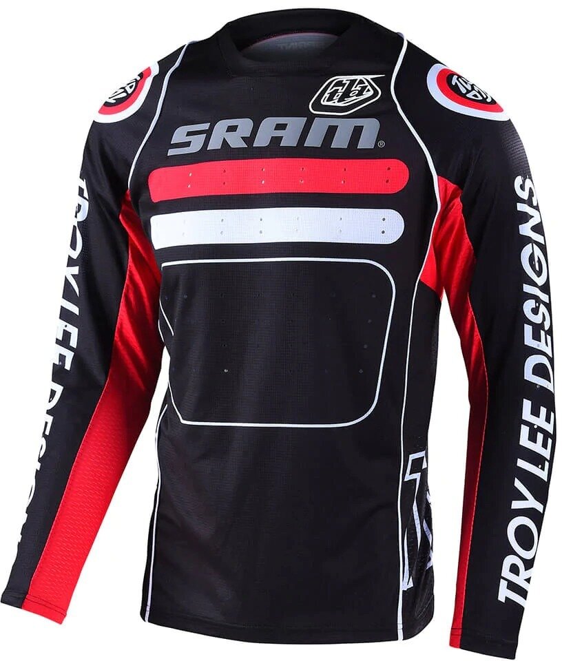 Troy Lee Designs Sprint Jersey LG Drop In SRAM Black